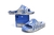 Chinelo Slide Adidas Yeezy Slides Blue White - comprar online