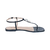 Sandália flat com enfeite na internet