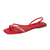 Sandália flat strass - comprar online
