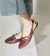 Slingback com fivela na internet