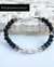 Selenite, Smoky Quartz and Crystal, Onyx Bracelet - buy online