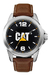 Malla Reloj Cat Icon Ys.140 Cuero Marrón Hebilla Color Acero - comprar online