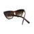 Óculos de Sol Acetato Feminino Estampado Marrom - comprar online
