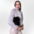 BOLSO SOFTY negra de piel de conejo y cuero de cabra, suave y ligera, con correa removible, mujer femenino por Fabiane Frank, elegante y chic para uso diario y de fiesta, frío otoño invierno 2024 2025, disponible en Fur and Shop 2