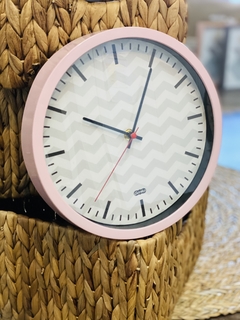 Reloj rosa 25cm de diámetro