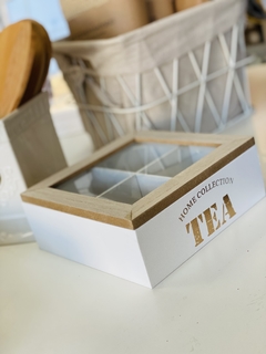 Caja de té cuadrada Diana - comprar online