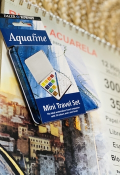 Set aquafine acuarela profesional x10