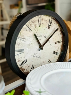 reloj rustico 30cm