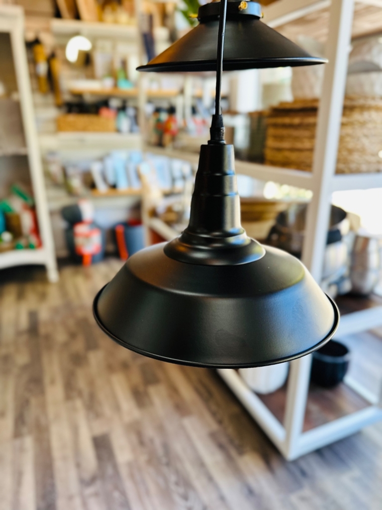 luminaria colgante tipo industrial