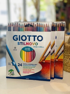 Lápices giotto stilnovo acuarelable 24 colores