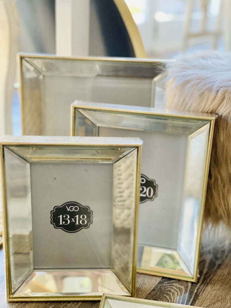 Portaretrato box espejo