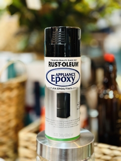 aerosol epoxi negro brillante 340g rust oleum