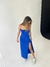 Vestido Retrô Midi Azul Royal - loja online