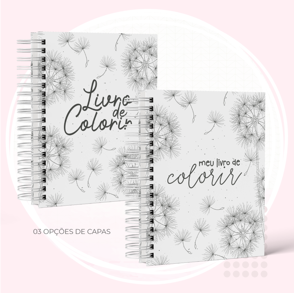 Livro de colorir adulto - Janoca Papelaria Criativa