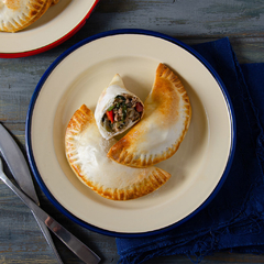 Empanadas de atún y verduras. Bandeja 6 un