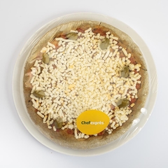 Pizza mozarela 100% integral espinaca,8 porciones, 560 gr. - comprar online