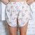 Shorts Paula Rondon Mini Rosas - comprar online