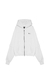 DOUBLE ZIP HOODIE TREND UNISEX (WHITE)