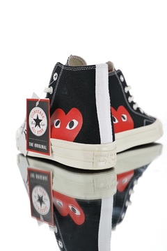 All Star Comme des Garçons Play Black Converse Edition - Hype Imports BR