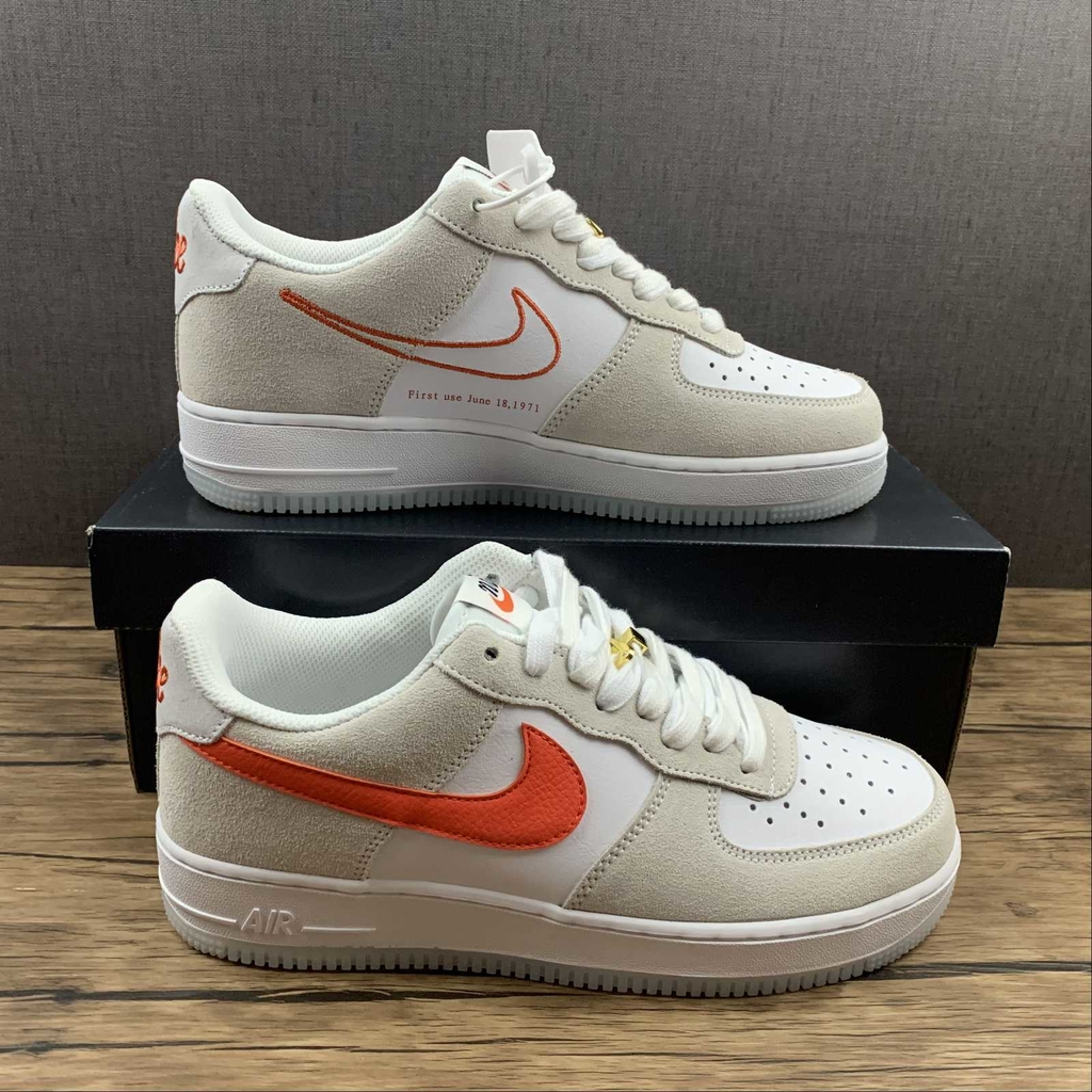 Air Force 1 First Use Cream Orange - Hype Imports BR