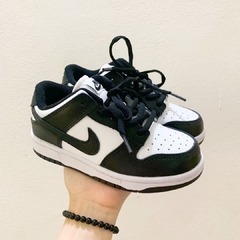 infantil Dunk Low Black White - comprar online