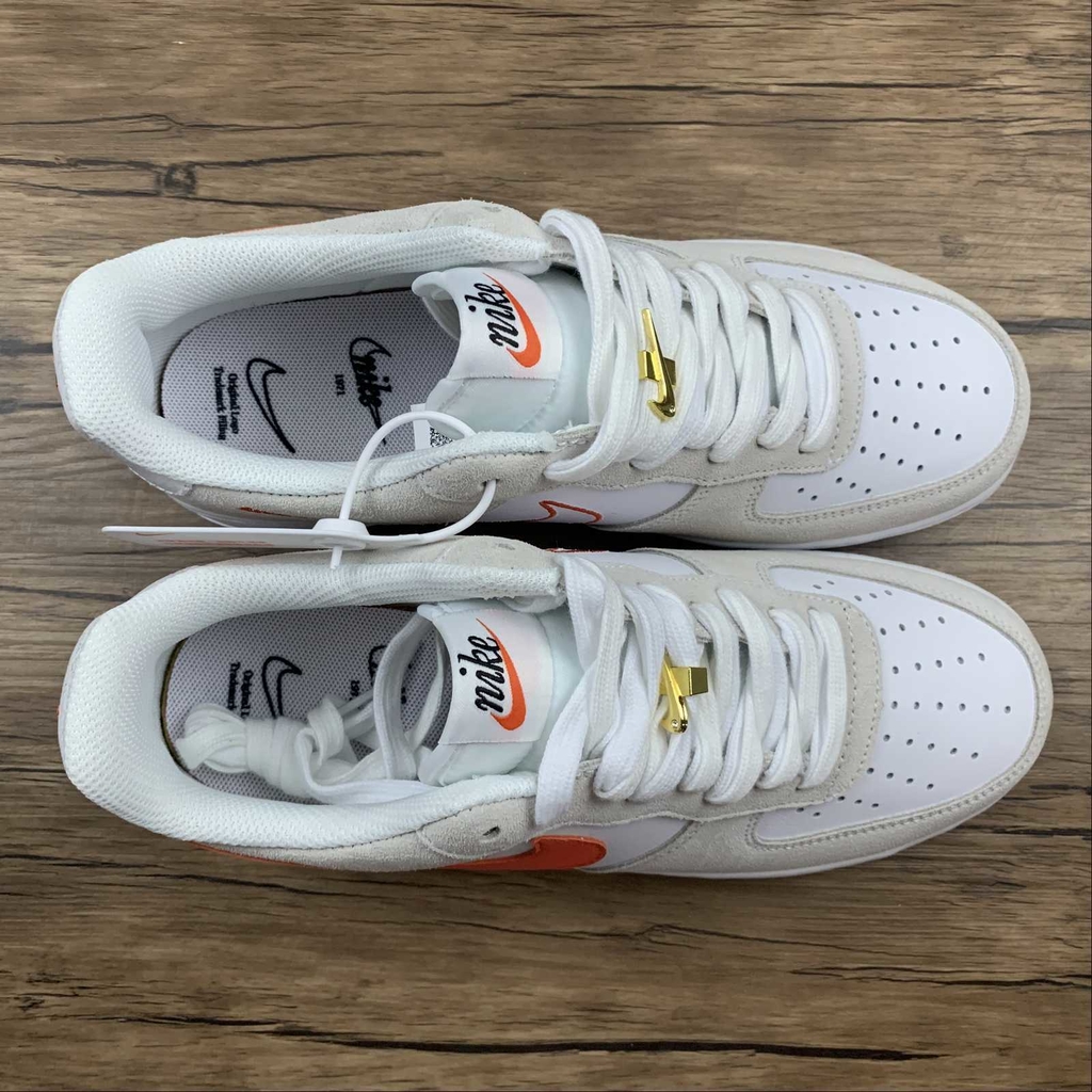 Air Force 1 First Use Cream Orange - Hype Imports BR