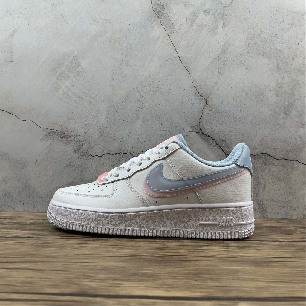 Nike Air Force 1 Low LV8 Double Swoosh Light Armory Blue for Women