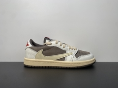 KIDs infantil Jordan 1 Retro Low OG Travis Scott Reverse Mocha na internet