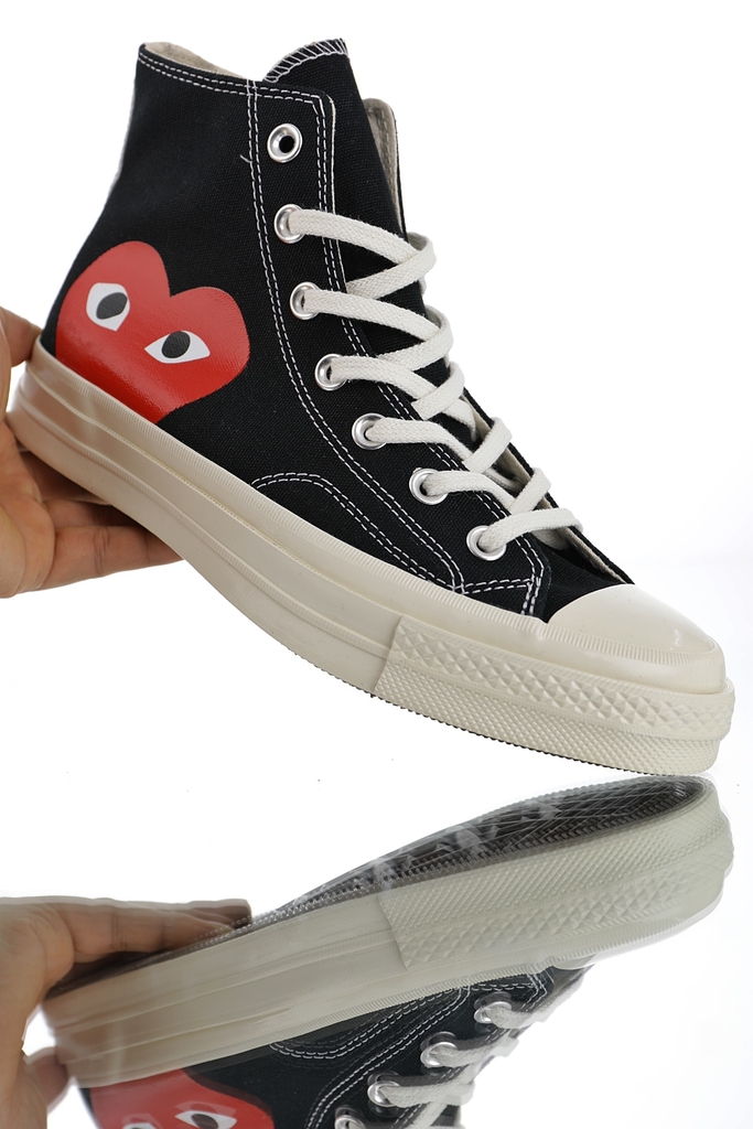 All Star Comme des Garcons Play Black Converse Edition