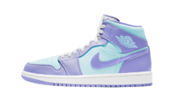 Jordan 1 Mid Purple Aqua