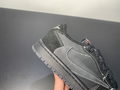 KIDs infantil Travis Scott x Jordan 1 Low Black Phantom - Hype Imports BR