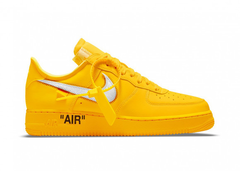 air force 1 off white university gold