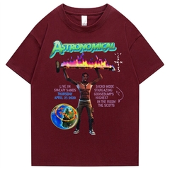 Travis Scott Camisetas ASTROWORLD ASTROMINICAL na internet