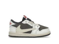 KIDs infantil Jordan 1 Retro Low OG Travis Scott Reverse Mocha