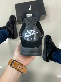 Air Jordan 4 preto black cat - loja online