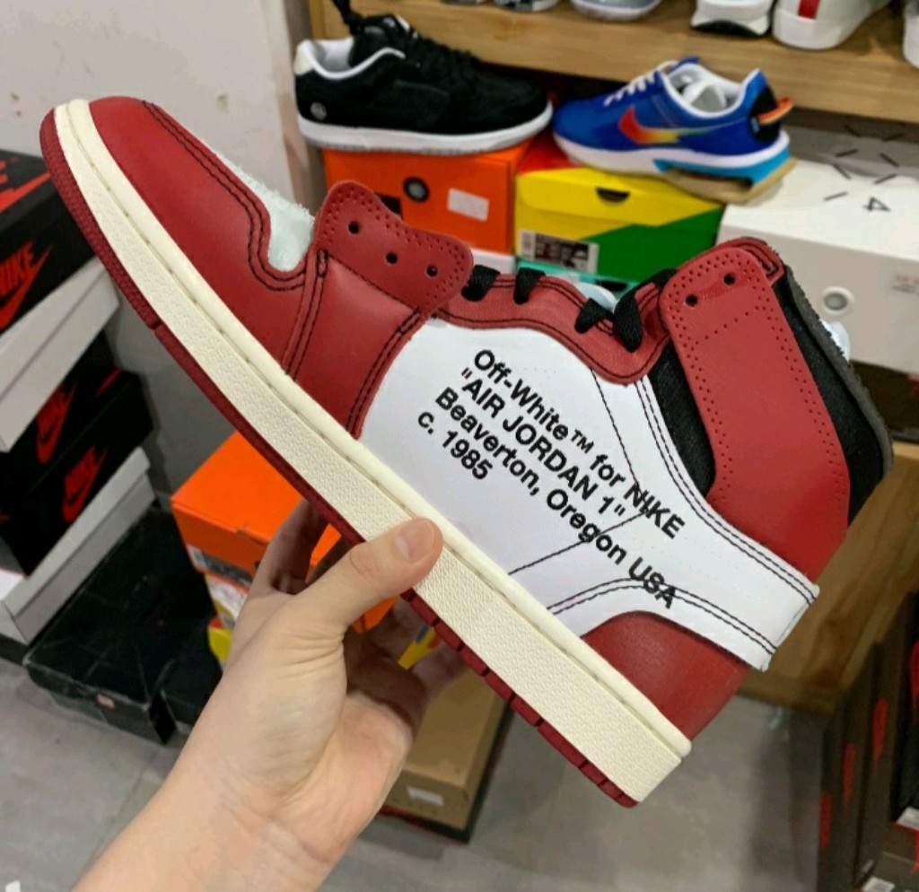 Air Jordan 1 OFF WHITE Chicago Hype Imports BR
