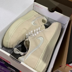 Air Force 1 Low Stussy Fossil na internet