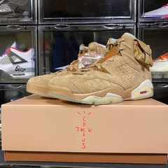 Imagem do Air Jordan 6 Retro Travis Scott British Khaki