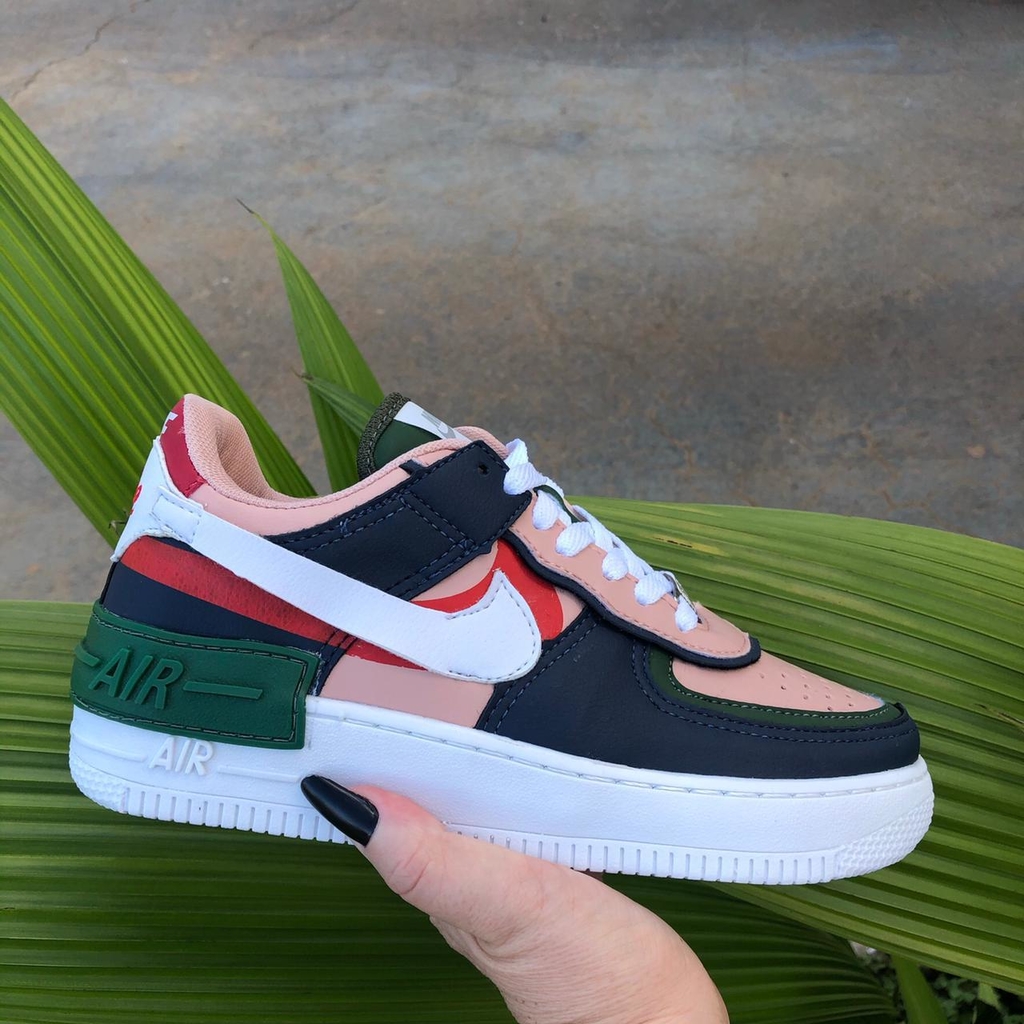 Air Force Shadow Nude Azul Comprar em Hype Imports BR