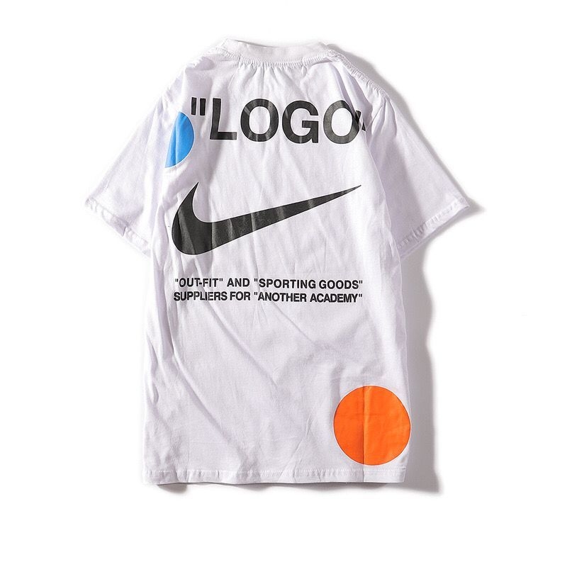 Camiseta NikeX Off-White Holanda 'LOGO' Branca