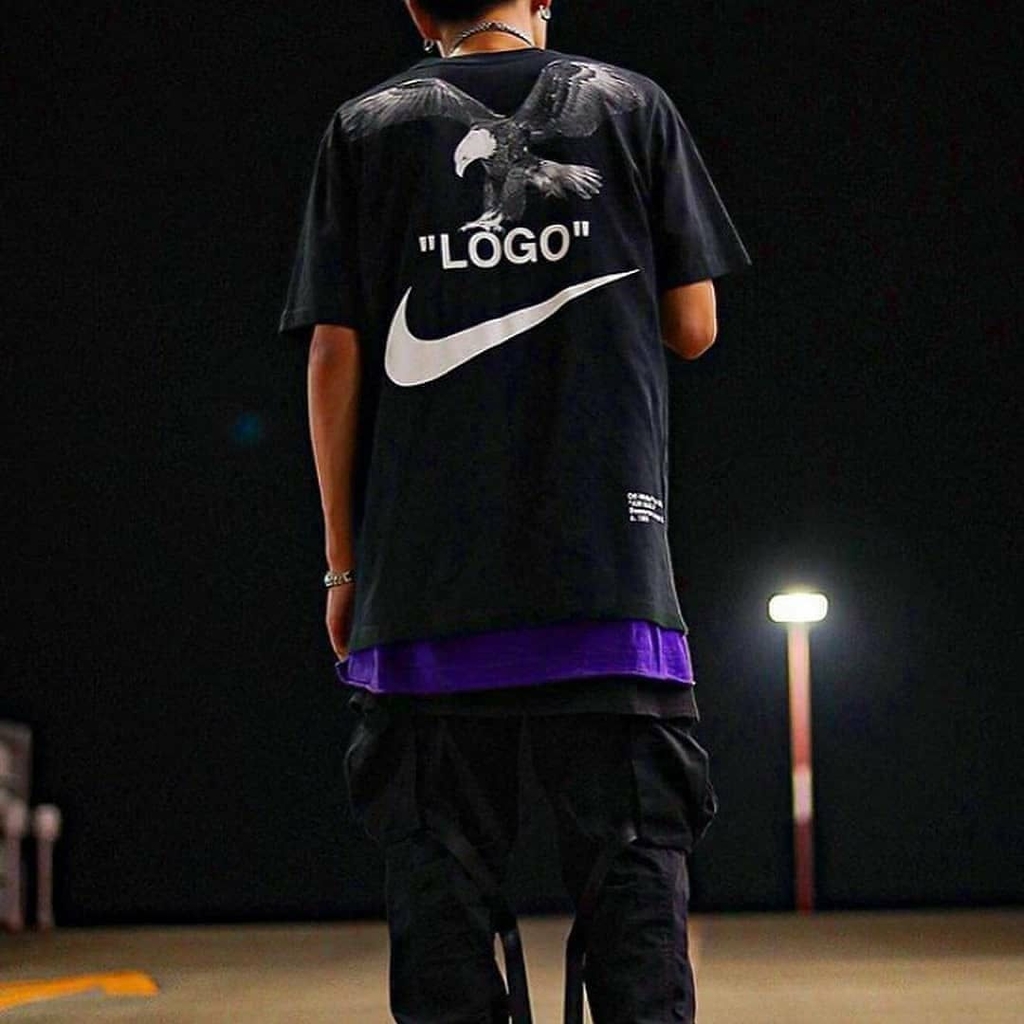 Camiseta NikeX Off White Holanda LOGO PRETA