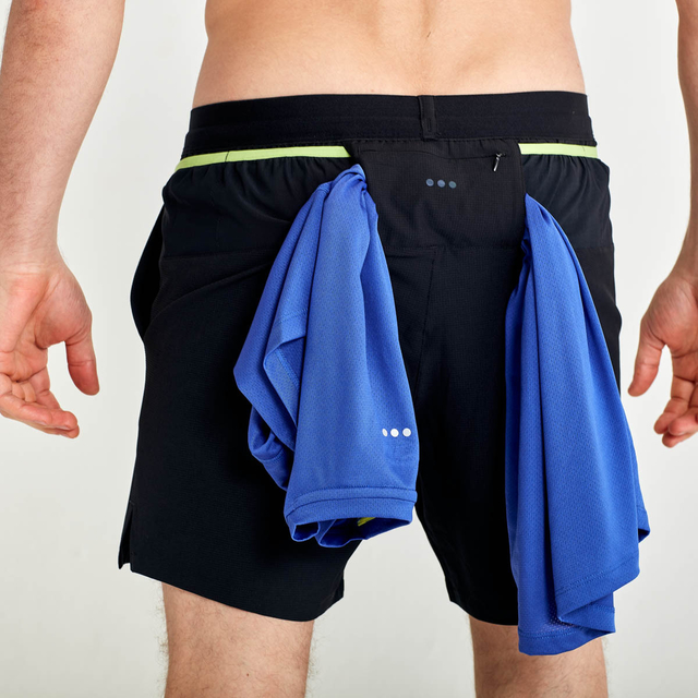 Saucony mens running clearance shorts