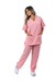 Pijama hospitalar unissex Rosa Candy