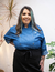 Jaqueta chef feminina Jeans Claro na internet