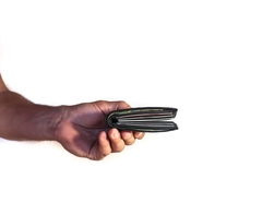 Billetera Kenia negra - HOMBRE - AMENKA