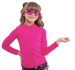 Camiseta Moda Praia Proteção UV 50+ "Pink"