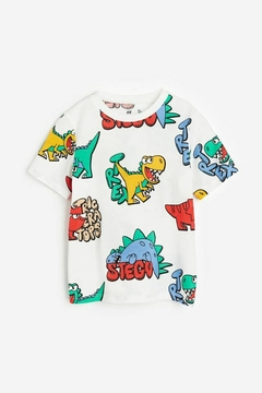 Camiseta Manga Curta Menino H&M "Dinossauro" - comprar online