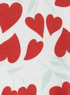 Macacão em Algodão Carter's "Coração" - comprar online