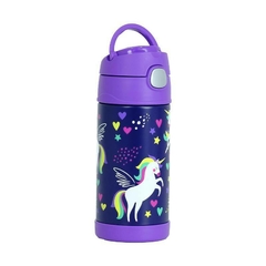 Garrafa Térmica Infantil Thermos 355ml "Unicórnio"