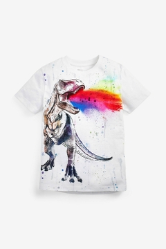 Camiseta Manga Curta Menino Next "Dinossauro"